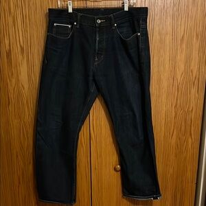 The kicking mule denim jeans